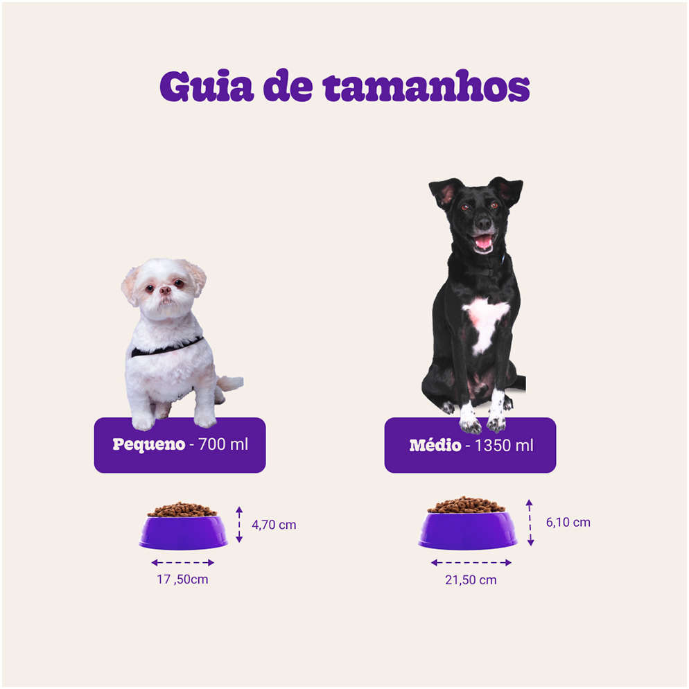 Comedouro Lento Meau Anti Stress para Cães - 700 mL