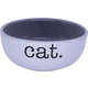 Comedouro de Cerâmica Pet Injeet Cat Cinza