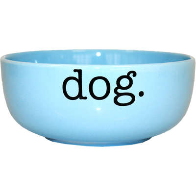 Comedouro de Cerâmica Pet Injet Dog Azul