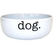 Comedouro de Cerâmica Pet Injet Dog Branco - Tam. M