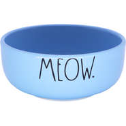 Comedouro de Cerâmica Pet Injet Meow Azul - Tam. P