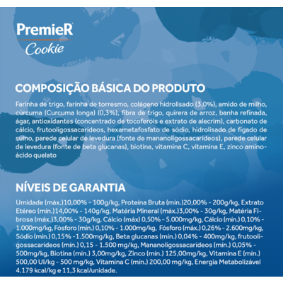 Biscoito PremieR Cookie para Cães Idosos Sabor Original
