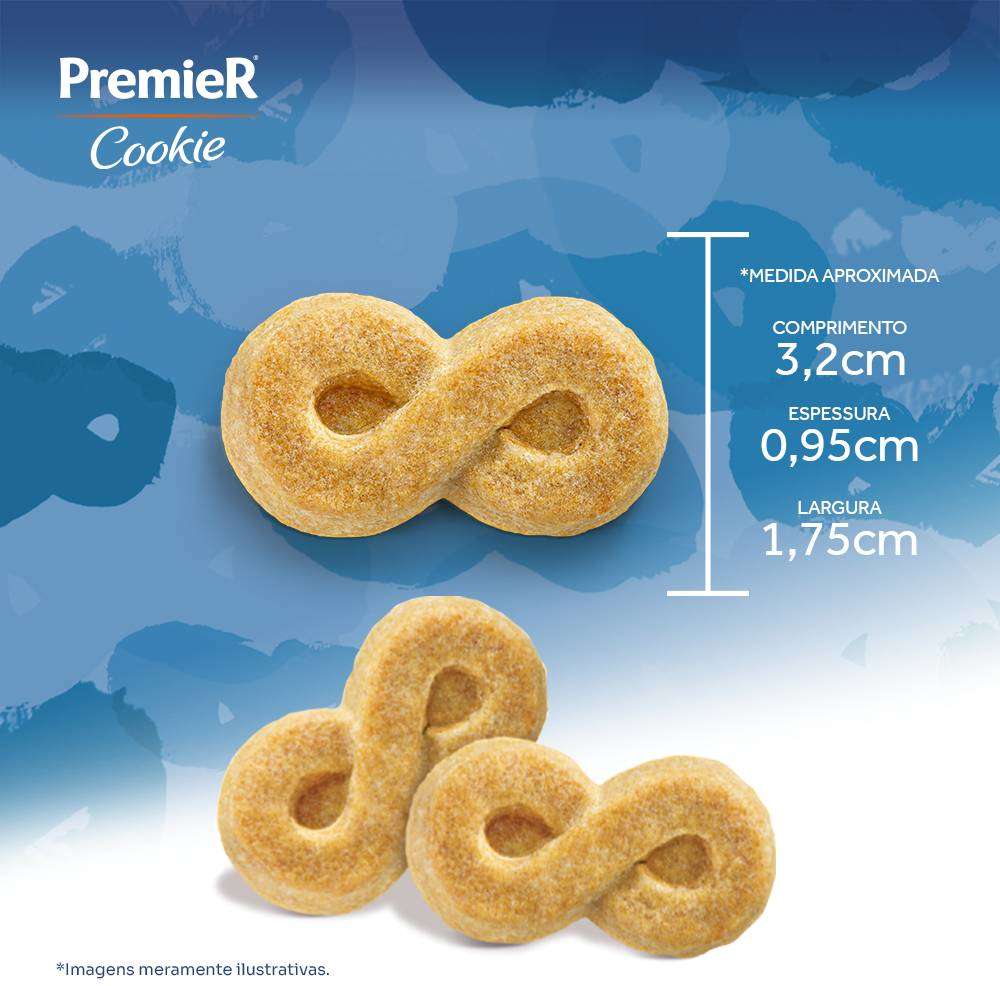 Biscoito PremieR Cookie para Cães Idosos Sabor Original - 250g