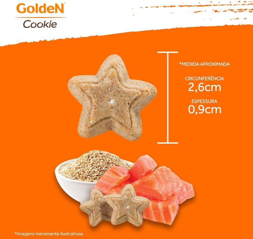 Biscoito PremieR para Cães Filhotes Porte Pequeno e Médio Sabor Quinoa e Salmão - 350g