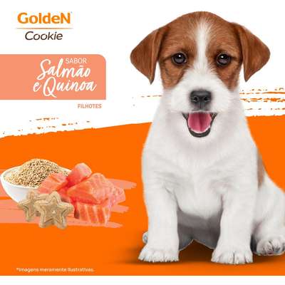 Biscoito PremieR para Cães Filhotes Porte Pequeno e Médio Sabor Quinoa e Salmão