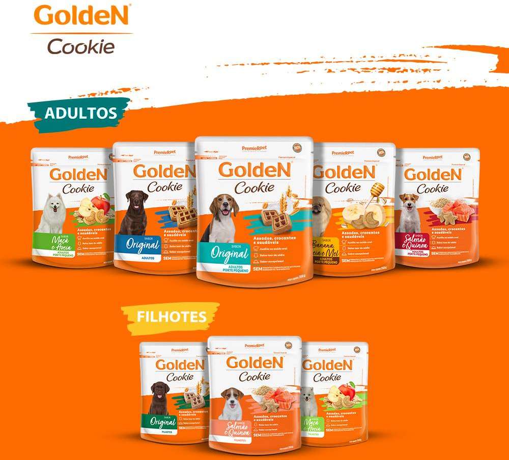 Biscoito PremieR para Cães Filhotes Porte Pequeno e Médio Sabor Quinoa e Salmão - 350g