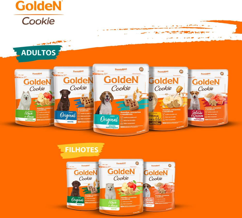 Biscoito PremieR Premier Formula para Cães Filhotes Porte Pequeno Sabor Aveia e Maçã - 350g
