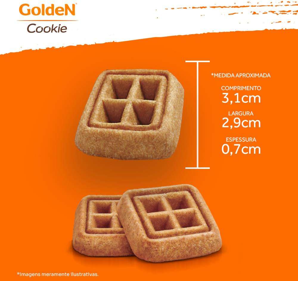 Biscoito GoldeN para Cães Filhotes Porte Médio Sabor Original - 350g