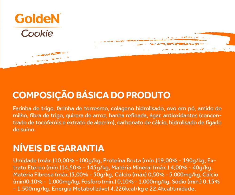 Biscoito GoldeN para Cães Filhotes Porte Médio Sabor Original - 350g
