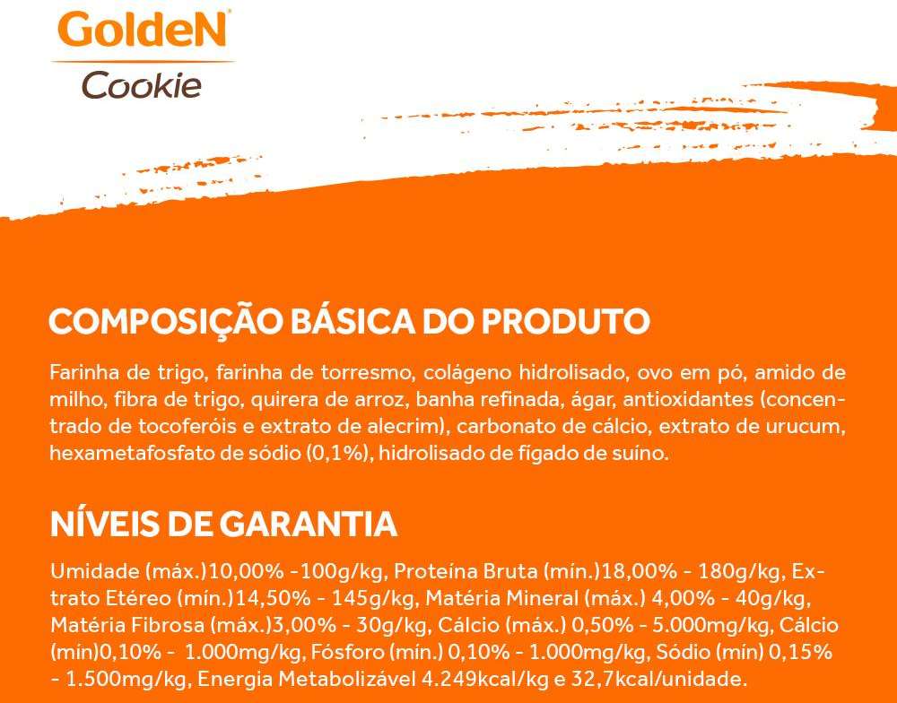 Biscoito GoldeN para Cães Adultos Sabor Original - 350g