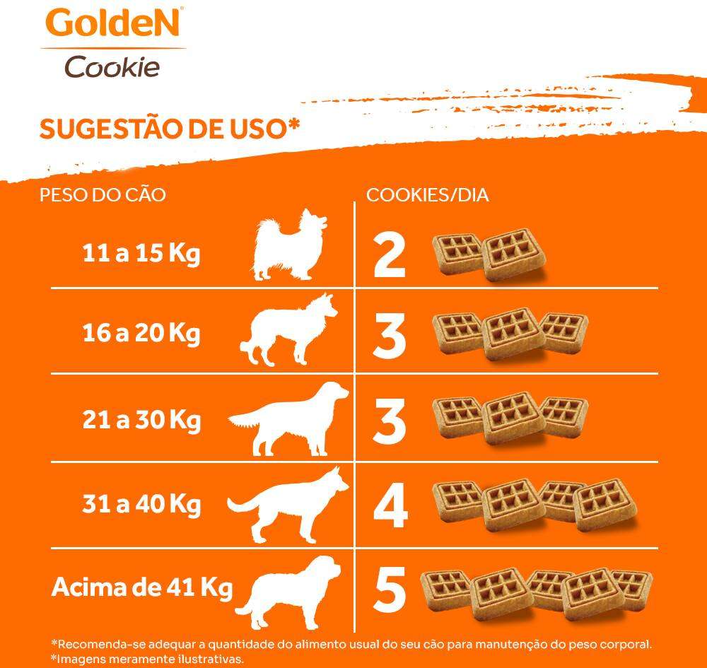 Biscoito GoldeN para Cães Adultos Sabor Original - 350g