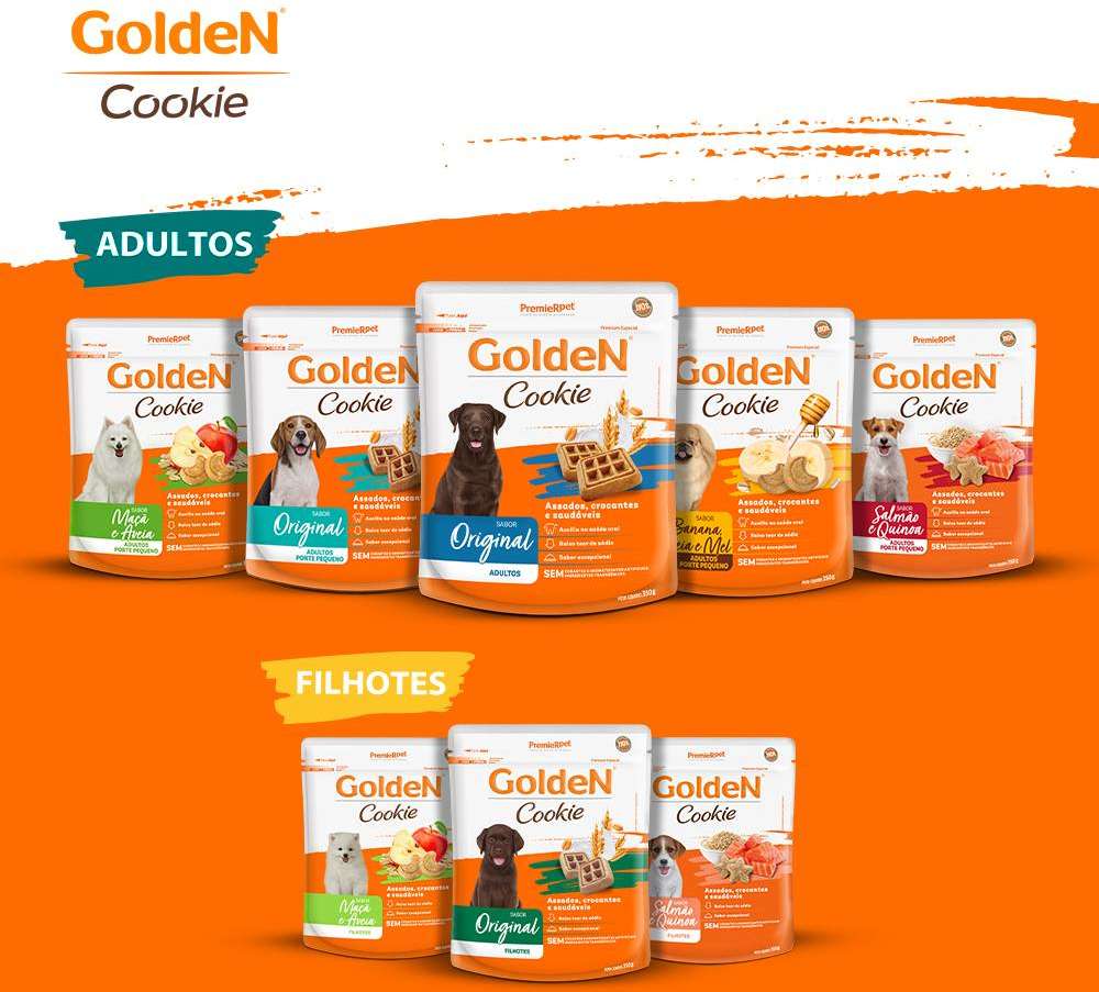 Biscoito GoldeN para Cães Adultos Sabor Original - 350g