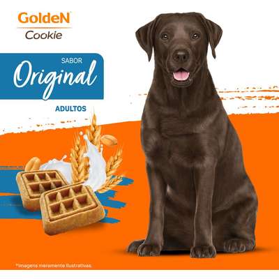 Biscoito GoldeN para Cães Adultos Sabor Original Cookie | Petlove