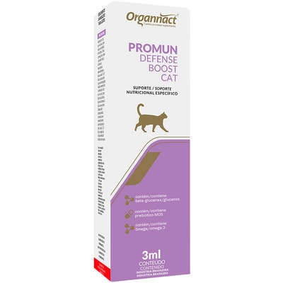 “Suporte Nutricional Específico Organnacat Promun Defense Boost Cat