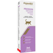 Suporte Nutricional Específico Organnacat Promun Defense Boost Cat - 3 mL