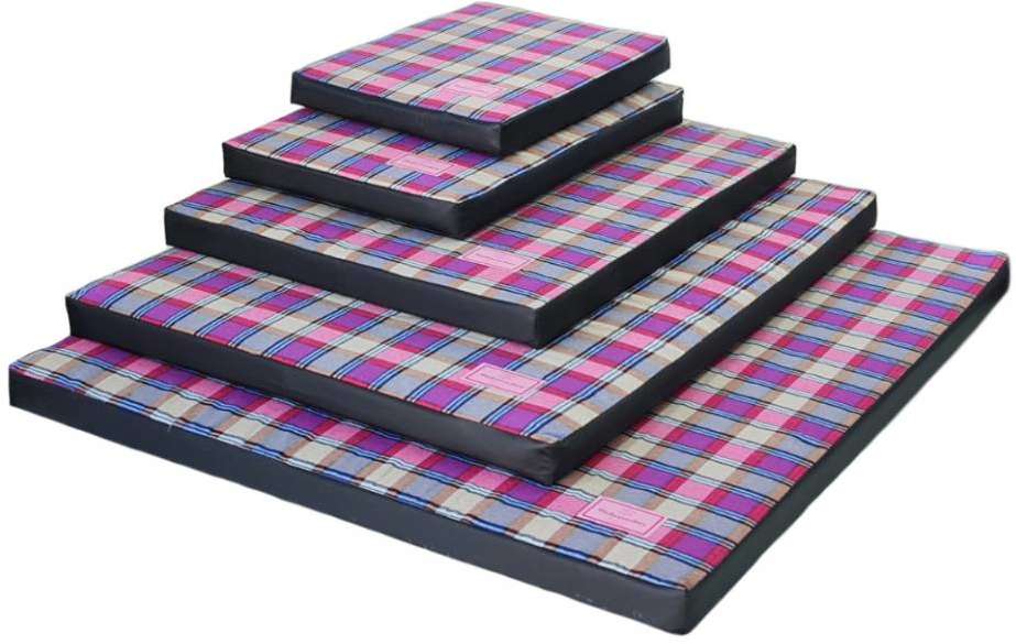 Colchonete Pickorruchos Xadrez Rosa - Tam. P