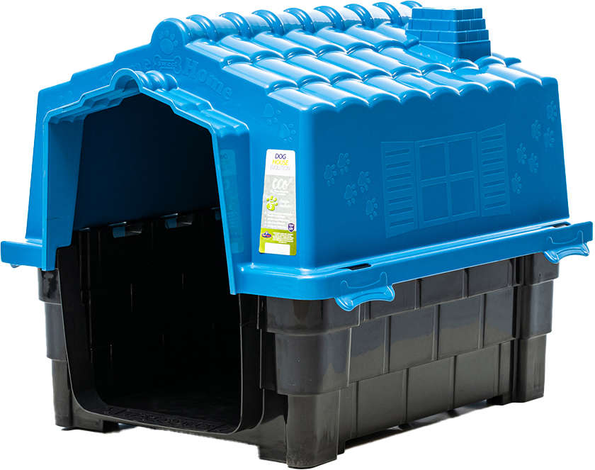 Casa Pet Injet Dog House Evo Eco Colours Azul - N°2