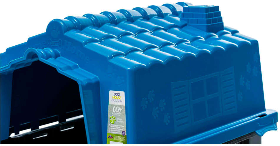 Casa Pet Injet Dog House Evo Eco Colours Azul - N°2
