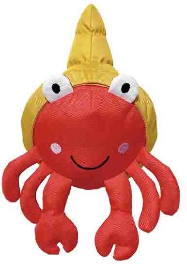 Brinquedo Pelúcia V-Pet Carangueijo Vermelho Sustentável para Cães - Tam. Único