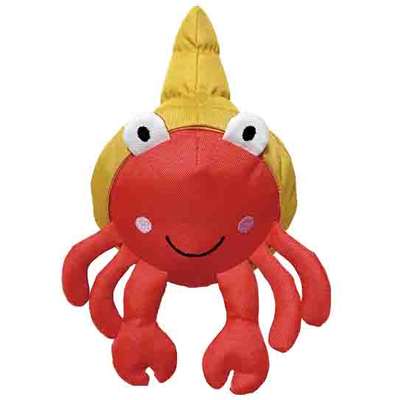 Brinquedo Pelúcia V-Pet Carangueijo Vermelho Sustentável para Cães