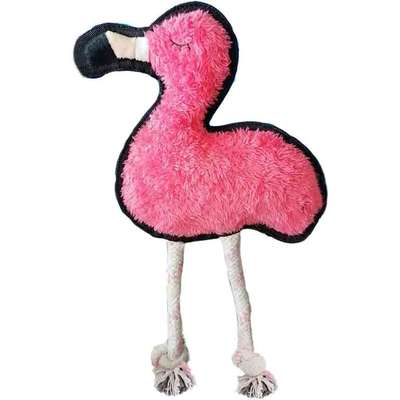 Brinquedo Pelúcia V-Pet Flamingo Rosa Sustentável para Cães”