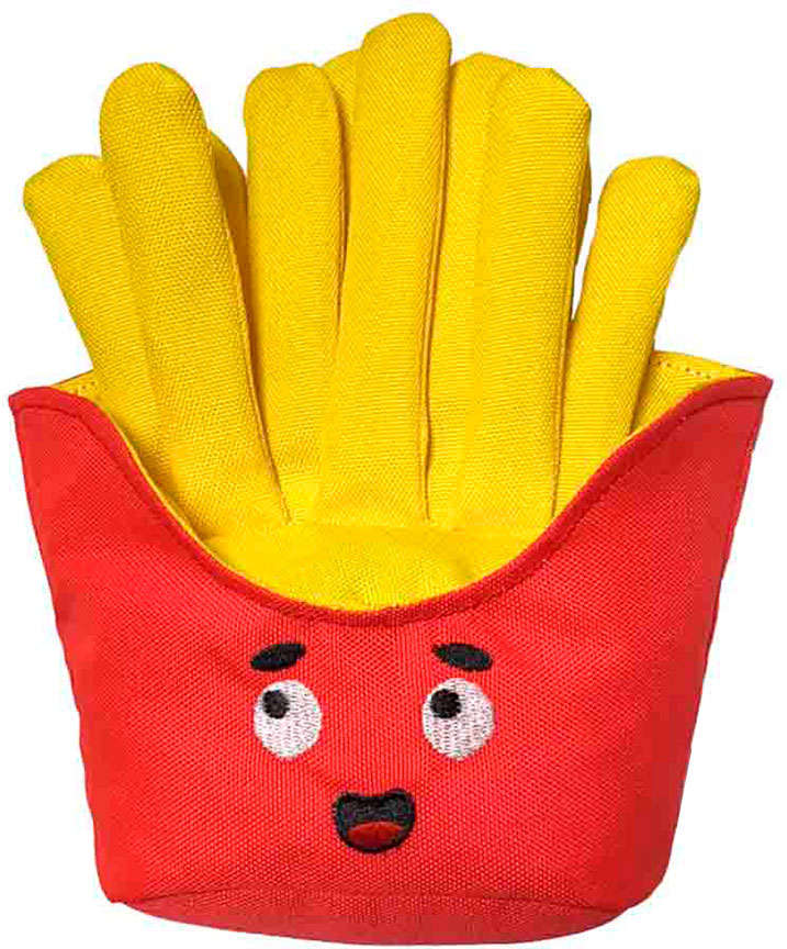 Brinquedo Pelúcia V-Pet Batata Chips Sustentável para Cães - Tam. Único