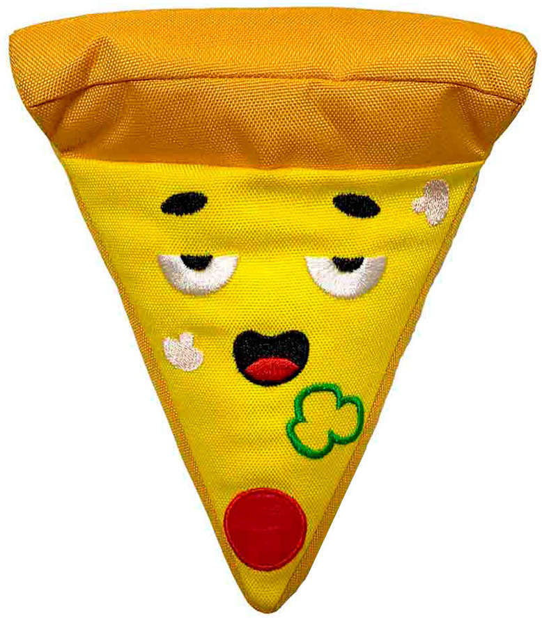 Brinquedo Pelúcia V-Pet Pizza Sustentável para Cães - Tam. Único