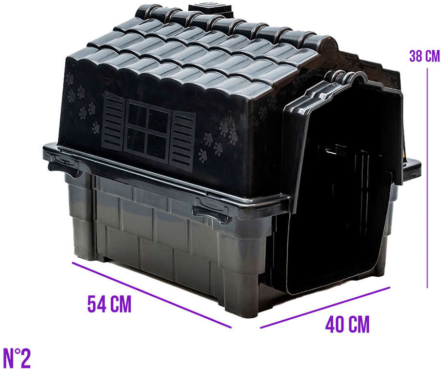 Casa Pet Jet Dog House Evolution Black - N°2