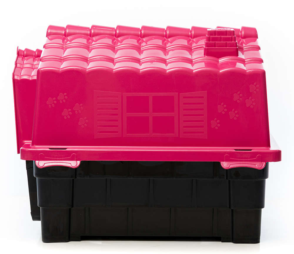 Casa Pet Injet Dog House Eco Colors Rosa - N°4