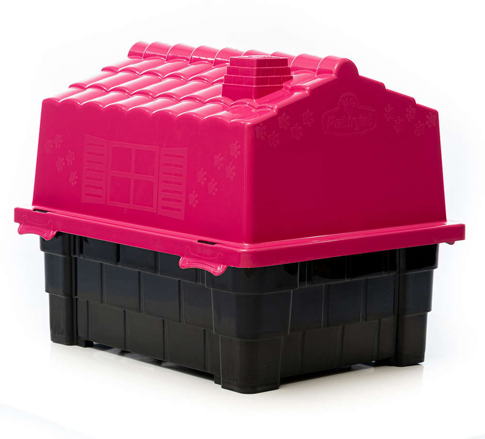Casa Pet Injet Dog House Eco Colors Rosa - N°4