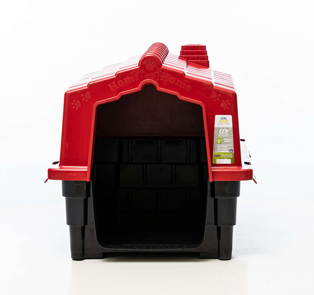 Casa Pet Injet Dog House Evo Eco Colors Vermelho - N°2
