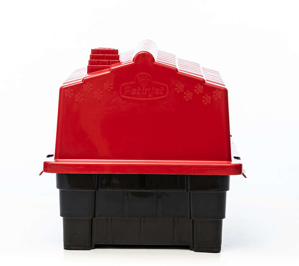 Casa Pet Injet Dog House Evo Eco Colors Vermelho - N°2