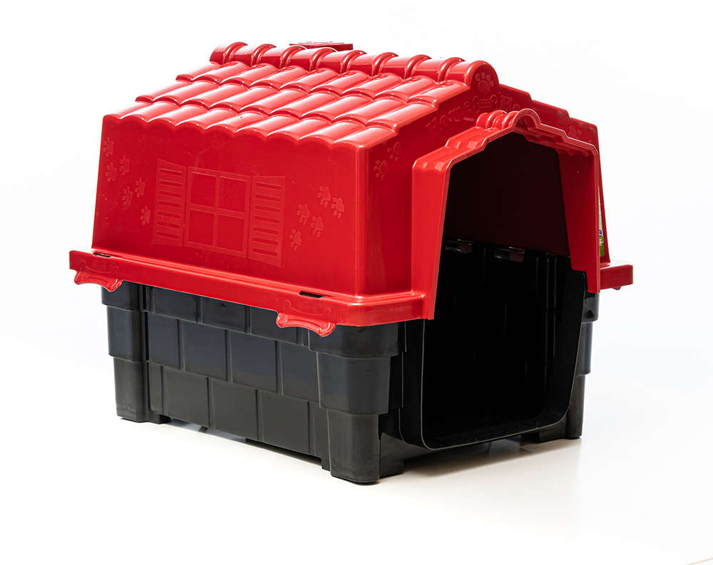 Casa Pet Injet Dog House Evo Eco Colors Vermelho - N°2