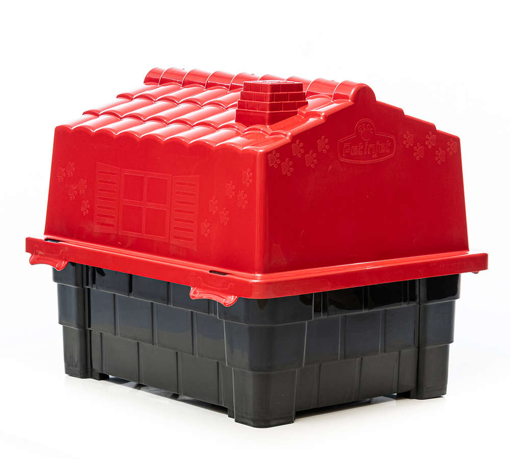 Casa Pet Injet Dog House Evo Eco Colors Vermelho - N°2