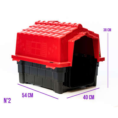 Casa Pet Injet Doh House Evo Eco Colors Vermelho