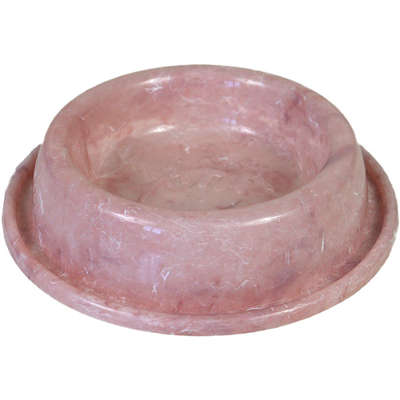 Comedouro de Plástico Pet Injet Anti Formiga Marmo Rose”