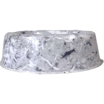 Comedouro de Plástico Pet Injet Patinha Marmore Carrara”