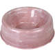 Comedouro de Plático Pet Injet Patinha Mármore Rose”