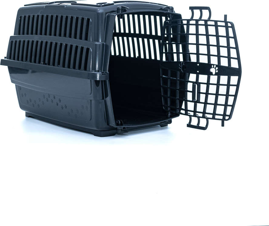 Caixa de Transporte Pet Injet Love Travel Black - Tam. 1