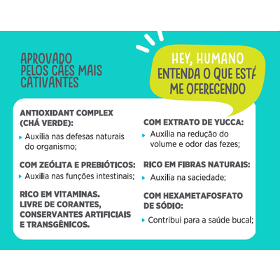 Bifinho docg. para Cães Adultos Sabor Carne e Menta