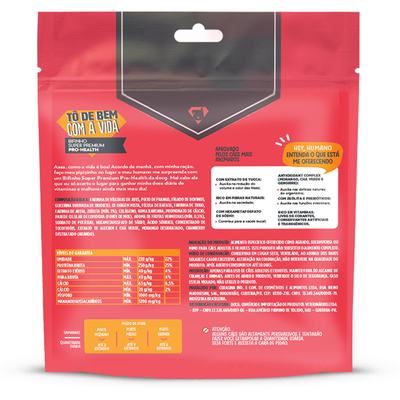 Bifinho docg. para Cães Adultos Sabor Carne e Frutas Vermelhas