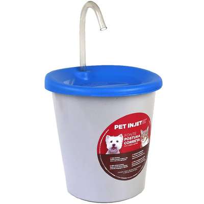 Fonte Pet Injet Postura Correta Azul