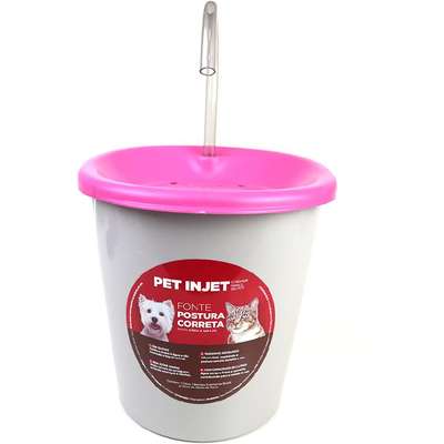 Fonte Pet Injet Postura Correta Rosa
