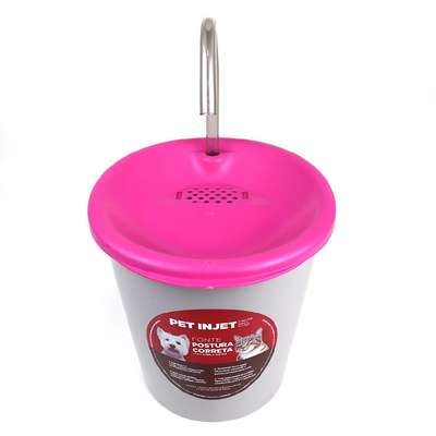 Fonte Pet Injet Postura Correta Rosa