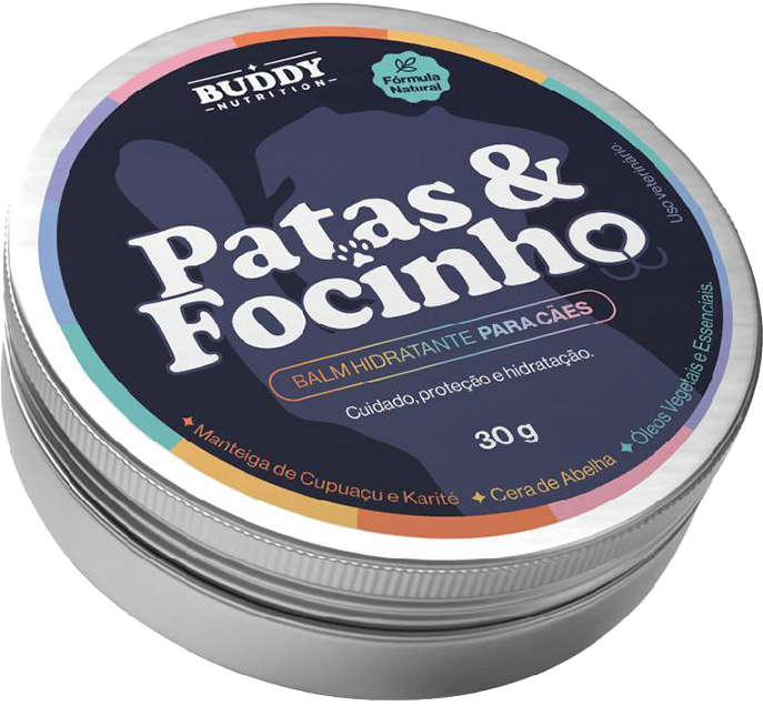 Balm Hidratante Buddy Patas e Focinho para Cães - 30 g