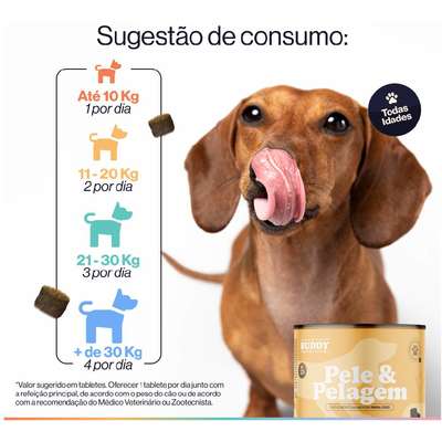 Suplemento Alimentar Buddy Nutrition Pele & Pelagem para Cães