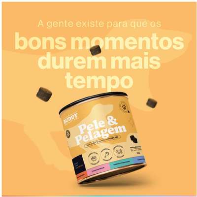 Suplemento Alimentar Buddy Nutrition Pele & Pelagem para Cães