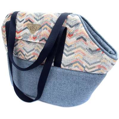 Bolsa de Transporte Bichinho Chic Dinamarca Azul