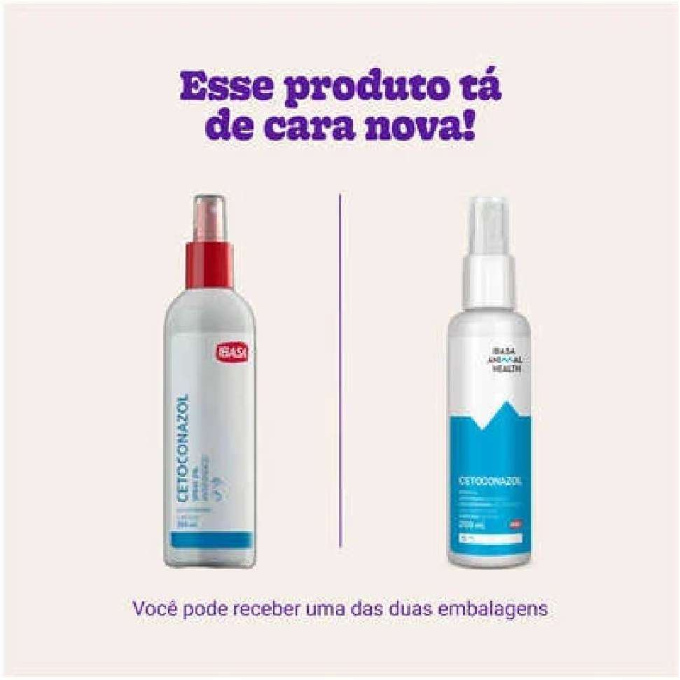 Spray Antifúngico Ibasa Cetoconazol 2% - 100 mL