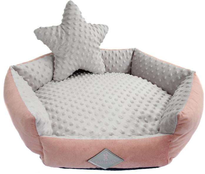 Cama Bichinho Chic Bubble Rosa - Tam. M
